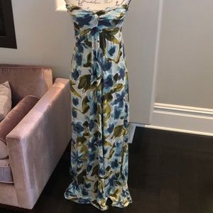 Tommy Bahama strapless maxi dress